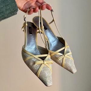Louis Vuitton Slingbacks